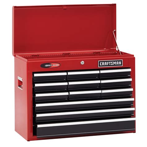 12 inch metal tool box|12 deep tool drawers.